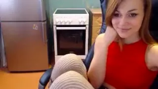 Sexy Blonde Babe Model Solo Stimulation Part 01