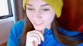 Busty Tattooed Teen Solo For Webcam Part 04