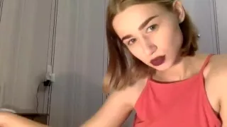 Super Thin Webcam Striptease Part 01