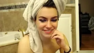 Hot Amateur Brunette Shower Show Part 05