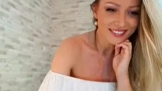 Teasing And Masturbation In Panties And Stockings Part 03