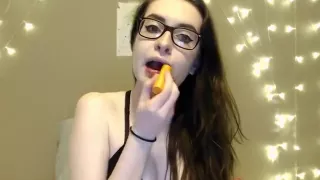 Small titted redhead amateur riding penis in close up Part 02