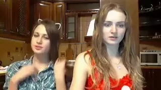 Blonde and brunette lesbian beauties Part 03