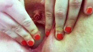 Watch me melt and insert I huge ICE BALL with my Hit Wet Pussy