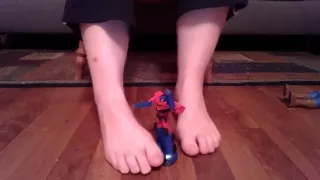 Dreena Rogue: Feet Picking Up and Playing with Toys