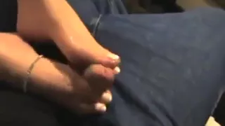 hot footjob