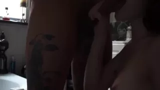 babygirl giving sloppy head