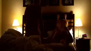 Old couple invites a younger stud for a wild threesome