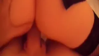 Talented girlfriend in sexy lingerie does it all on video