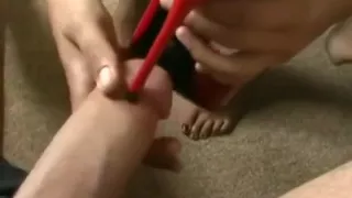 Fetischsex, Fuss Fetisch, Fusssex, Handarbeit, Fersen, High Heels