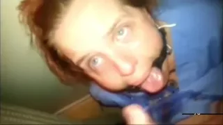 slave Tracey as sperm bin