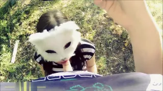 Girl Teen Sucks Dick & Fucks In The Woods