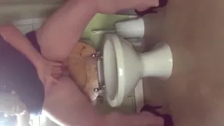 Fingering makes this chubby milf squirt like a fountain