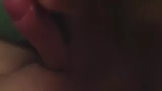 Pretty girl sucks a big dick and gets a facial cumshot