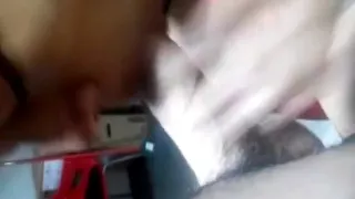 Girlfriend bends over for her engorged fellow at the office