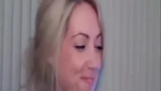 Horny blonde indulges her man with an amazing blowjob