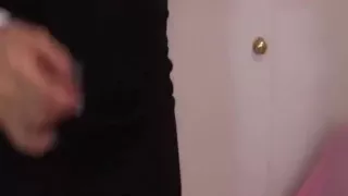 Pov of a super hot sloppy blowjob with a cumshot