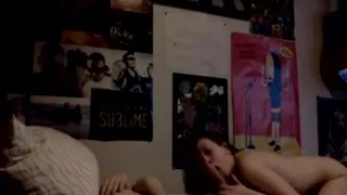 Amateur couple getting high and fuck