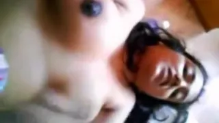 So sexy shy brunette wife from a orient nation is taken on video by husband