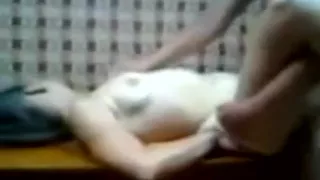 Crazy amateur car, small tits, masturbate porn clip