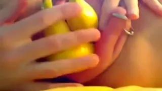 Amazing private selfie, closeup, trimmed pussy porn clip