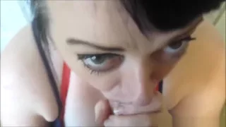 I Cum On Her Huge Knockers After She Sucks My DIck