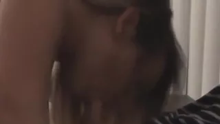 Two guys team up on a horny blonde slut