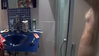 She took a shower after sex