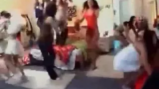 Striptease party with hot horny chicks