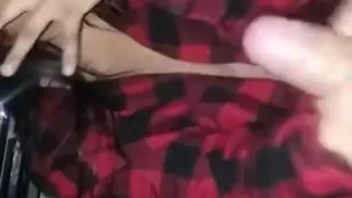 Shy latina first time on camera