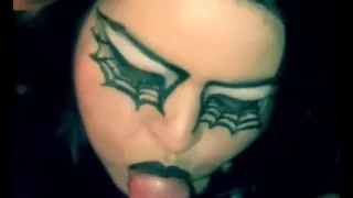 DICK or TREAT—Latina Teen SUCKS Neighbor’s COCK—Karyme Kummz