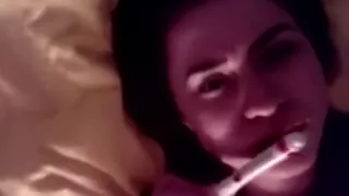 Jovana iz Beograda uživa pred kamerom ! Balkan Teen masturbation !