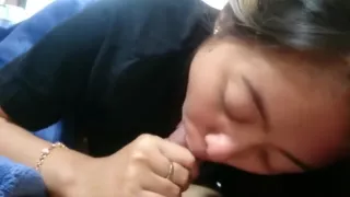 asian girlfriend  fucking and sucking