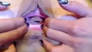 Skinny Cam Girl Plays With Her Pussy Part 03