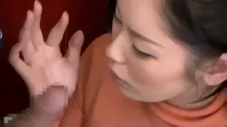 Teen Marika gives an asian pov blowjob and swallows cum Part 05