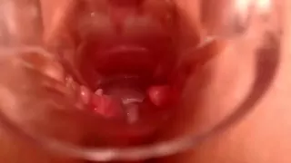 Amateur webcam slut toys her Asian twat Part 04