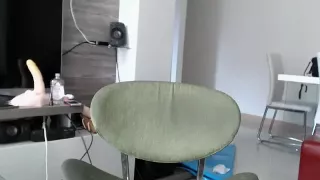 Teen blonde Bernice toying her wet pussy Part 04