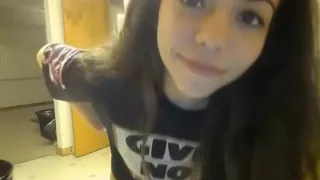 Busty Brunette Amateur Teen Webcam Girl Part 02