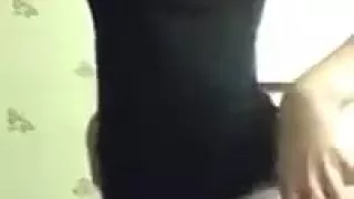 teen teasing in hot underwear