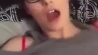 blonde nerd takes dick in her pussy