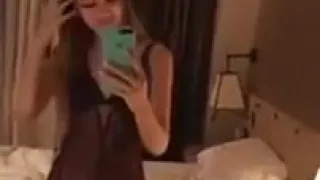 girl teases on periscope in her new sexy outfit