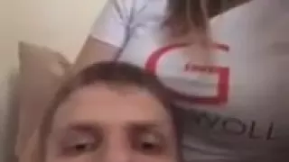 russian couple dry humping on periscope