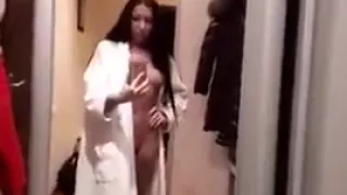 straight out the shower