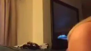 blonde teen twerking her ass