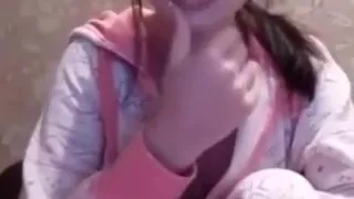 cutest russian teen in pyjama you'll see on periscope