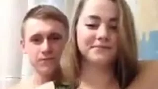 drunk russian teen showing her boobs