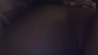 ebony couple periscoping after sex