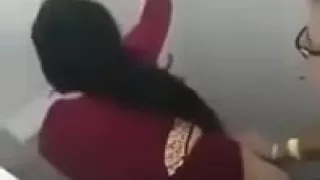 lucky guy fucks horny bitch in the toilet