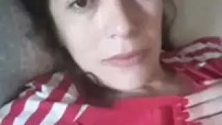 milf shows her tits and ass on periscope