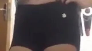 perfect teen dancing in tight jeans